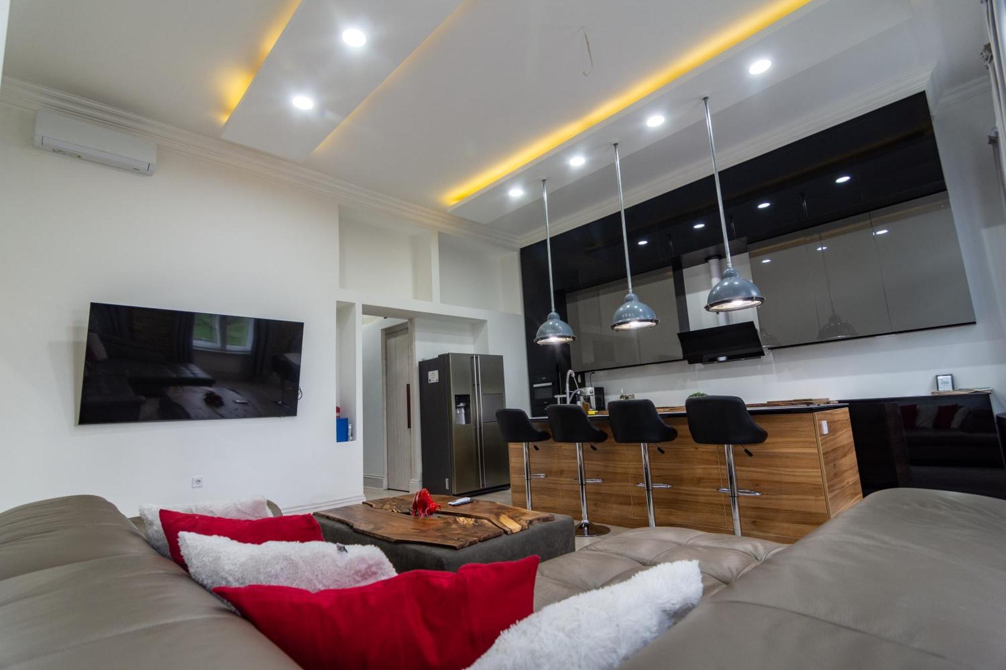 Tower Szeged Belvarosi Exkluziv Panoramas Apartman - Free Parking Bagian luar foto